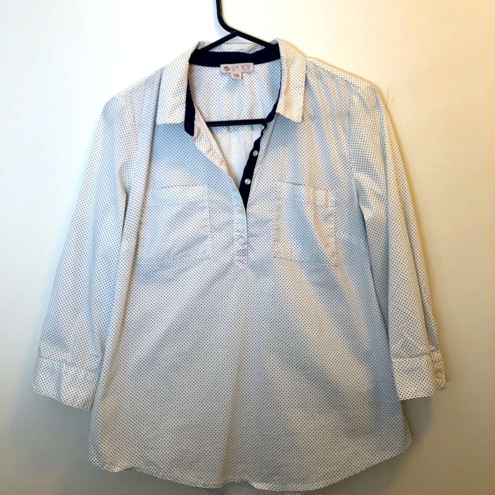 Lily Rose Blouse w/ dots